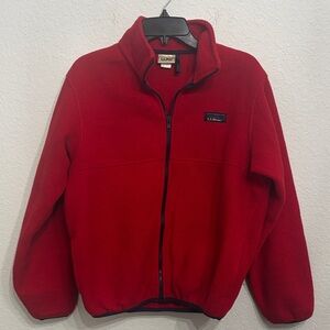 L.L.Bean Full Zip Fleece Jacket